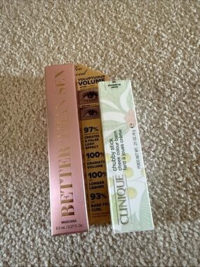Mascara and cheek balm set